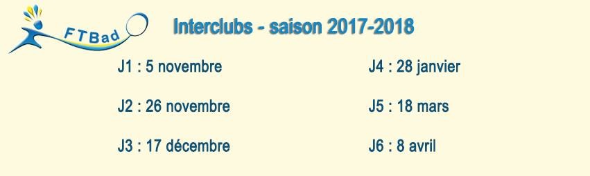 Troisième journée d’interclubs
