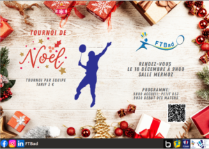 Tournoi de Noël @ Salle MERMOZ